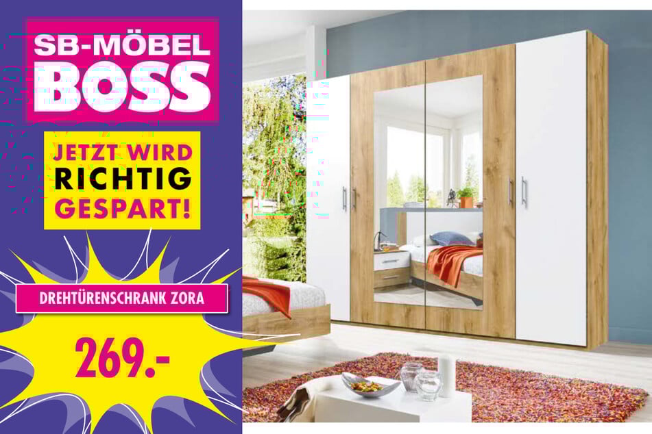 Drehtürenschrank Zora