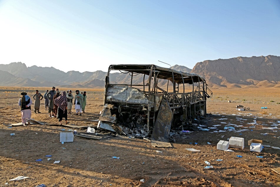 Der Bus verunglückte in der östlichen Provinz Herat.