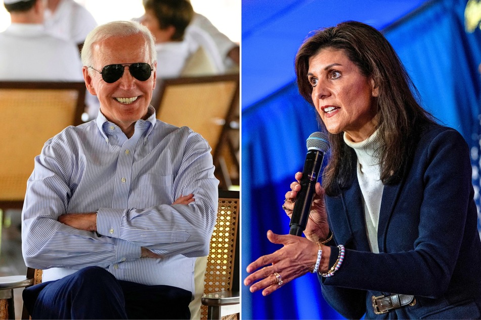 A half-dozen major donors who previously supported Republican candidate Nikki Haley are now backing Joe Biden over Donald Trump in the 2024 election.