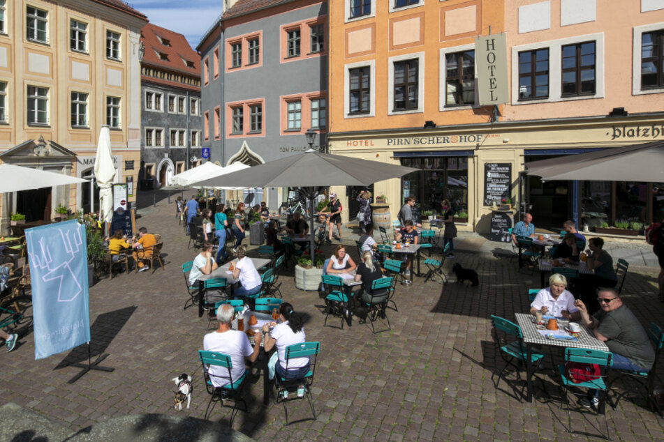Die Altstadt von Pirna ist sehenswert.