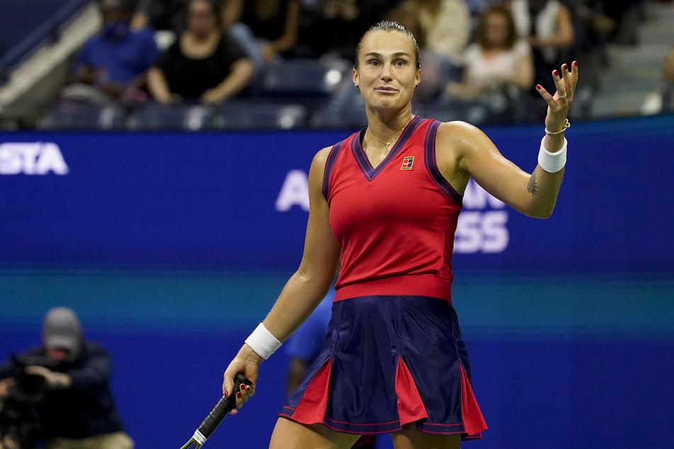 Die Weltranglisten-Zweite Aryna Sabalenka (23).