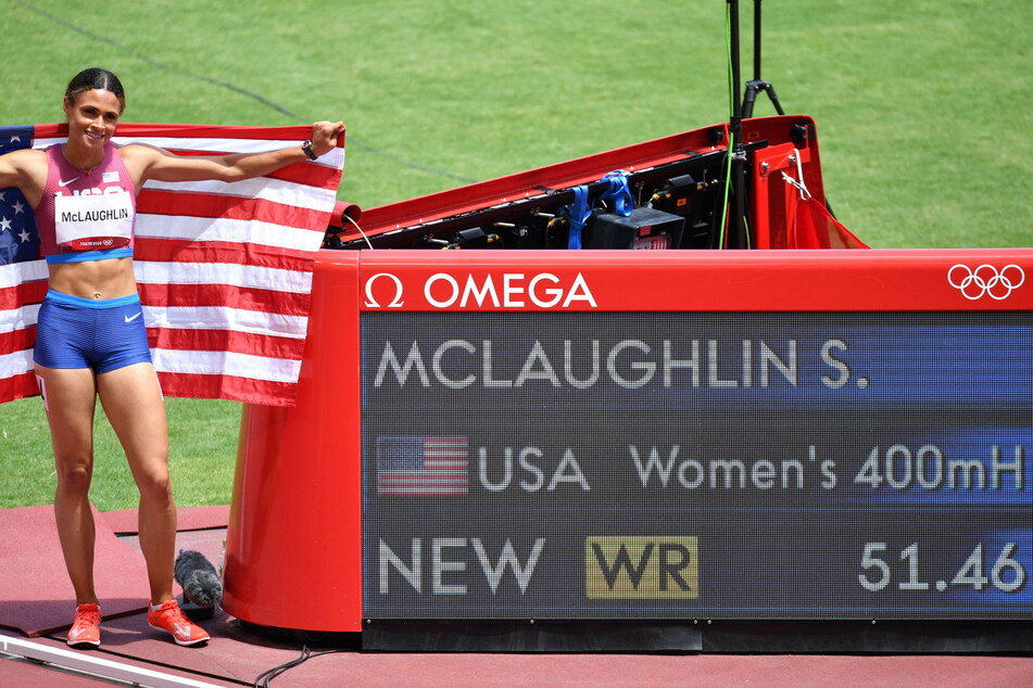 Sydney McLaughlin broke her own world record in the Women s 400m Hurdles Final on Wednesday.
