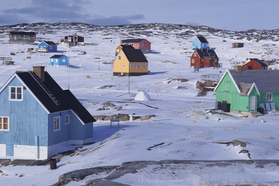 Eisige Abgeschiedenheit: Das Dörfchen Oqaatsut mit 20 Bewohnern im Südwesten von Grönland.