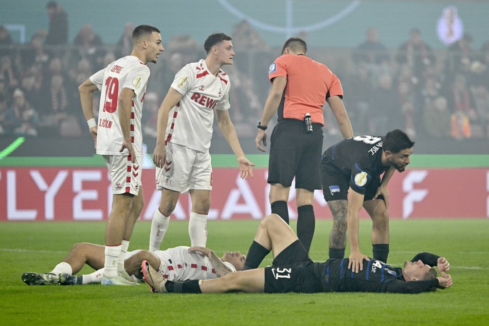 Im Dezember 2024 zog sich Julian Pauli (20) im DFB-Pokal bei einem Zusammenprall mit Herthas Marton Dardai (23) eine heftige Gehirnerschütterung zu.