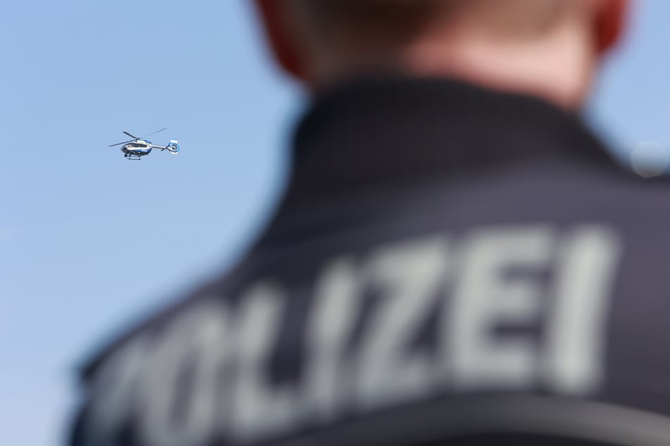 Sogar ein Hubschrauber war im Einsatz. (Archivfoto)