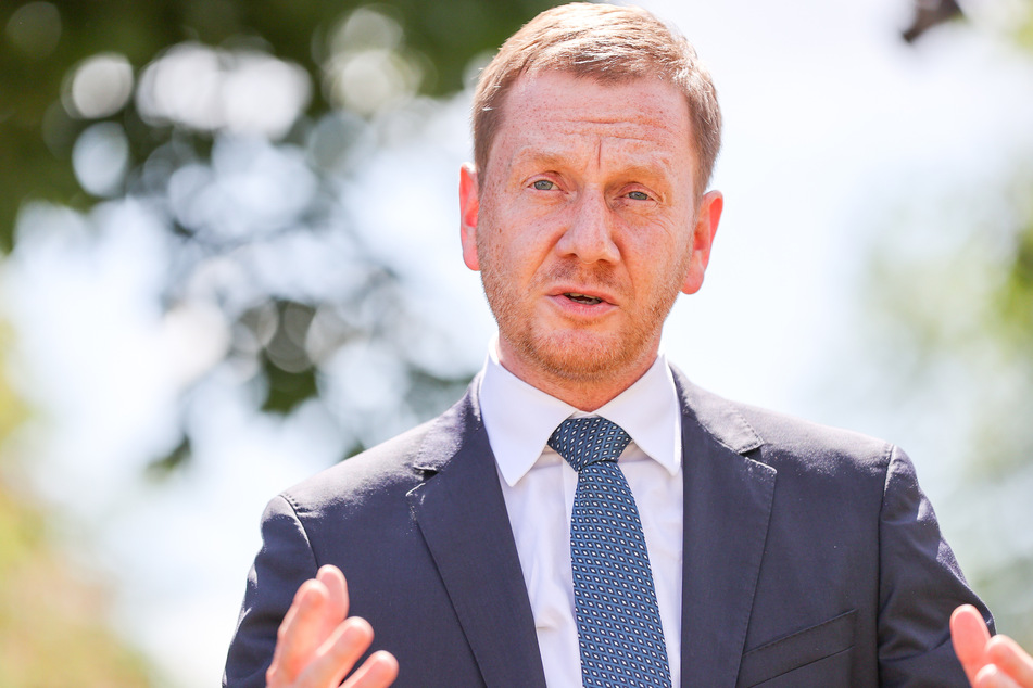 Michael Kretschmer kündigt neue Maßnahmen für Sachsen an.