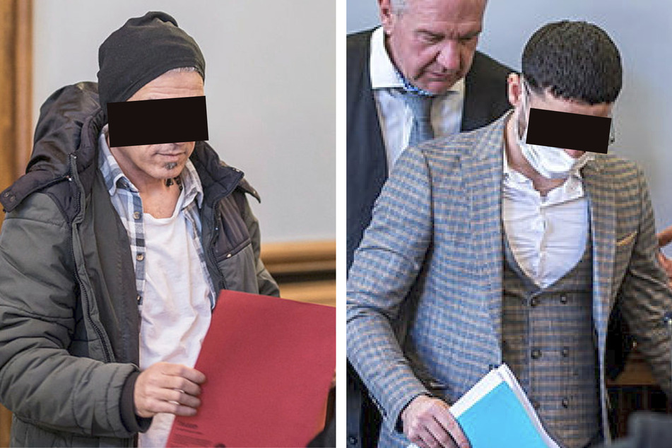 Familienoberhaupt Jamal M. (48, l.) verlor beim faulen Voodoo-Zauber 15.000 Euro. Auch sein Sohn Fadi (20) ist angeklagt.