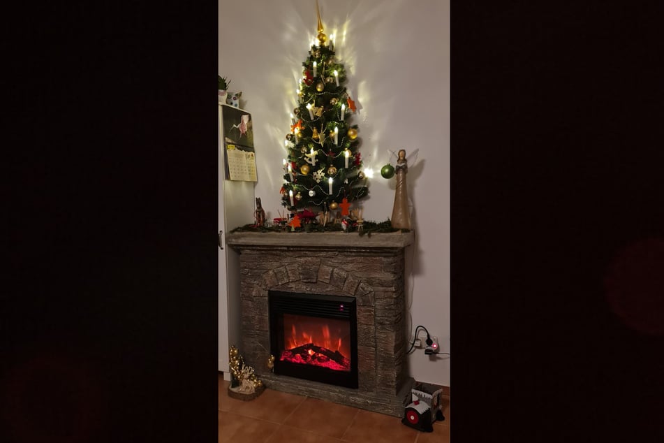 Der Weihnachtsbaum von Michael Baumann.