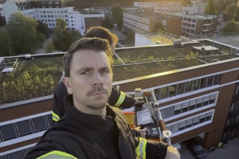 Jan Kelle hat als lustiger Feuerwehrmann eine treue Follower-Schar an sich gebunden.