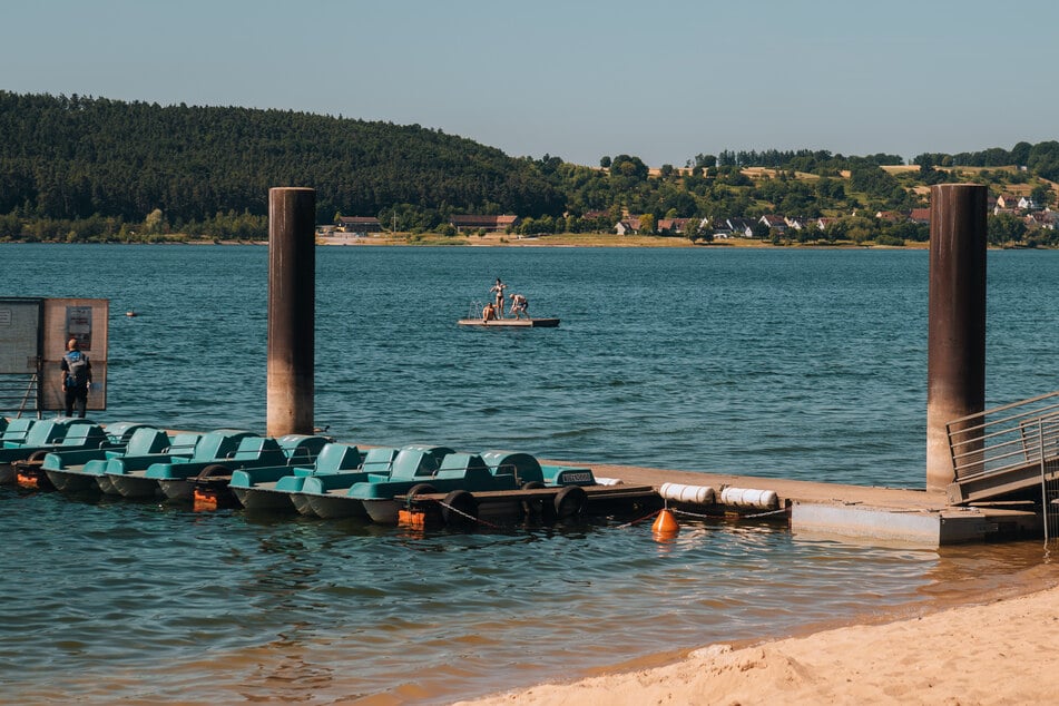 Die Schwimminsel konnte nach der Tötung des Tieres wieder freigegeben werden.