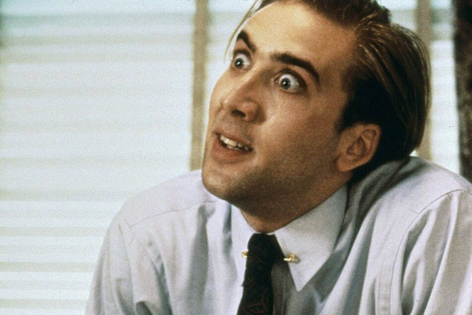 Nicolas Cage in the 1989 movie Vampire's Kiss.