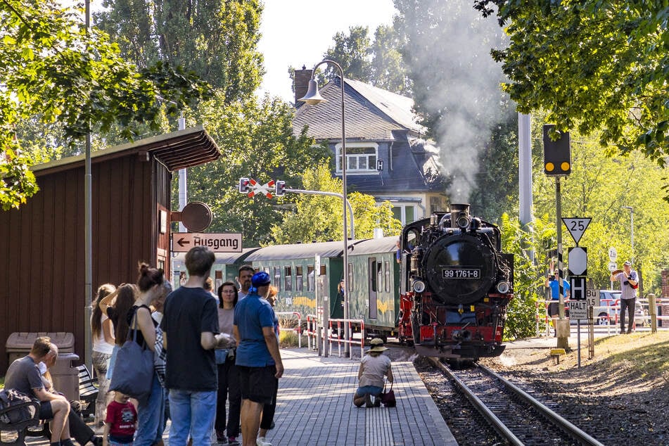 Dieses Jahr findet wieder das Schmalspurbahn-Festival bei der Lößnitzgrundbahn statt.