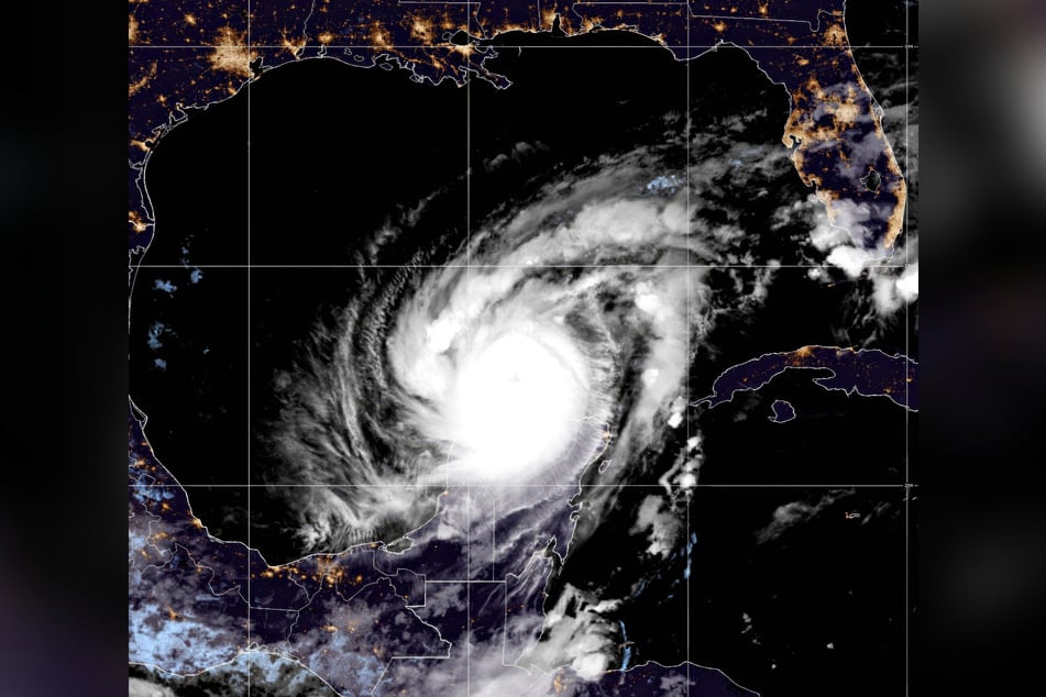 Eine Satellitenaufnahme zeigt Hurrikan "Milton", der am Mittwochabend (Ortszeit) in Florida auf Land treffen soll.