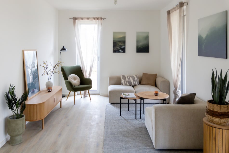 Eine Musterwohnung des Neubaukonzepts "green living" kann am Samstag (30.5.) besichtigt werden.