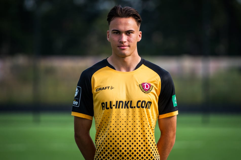 Dynamos Eigengewächs Simon Gollnack (19) darf sich Alexander Schmidt (52) mit guten Leistungen aufdrängen.
