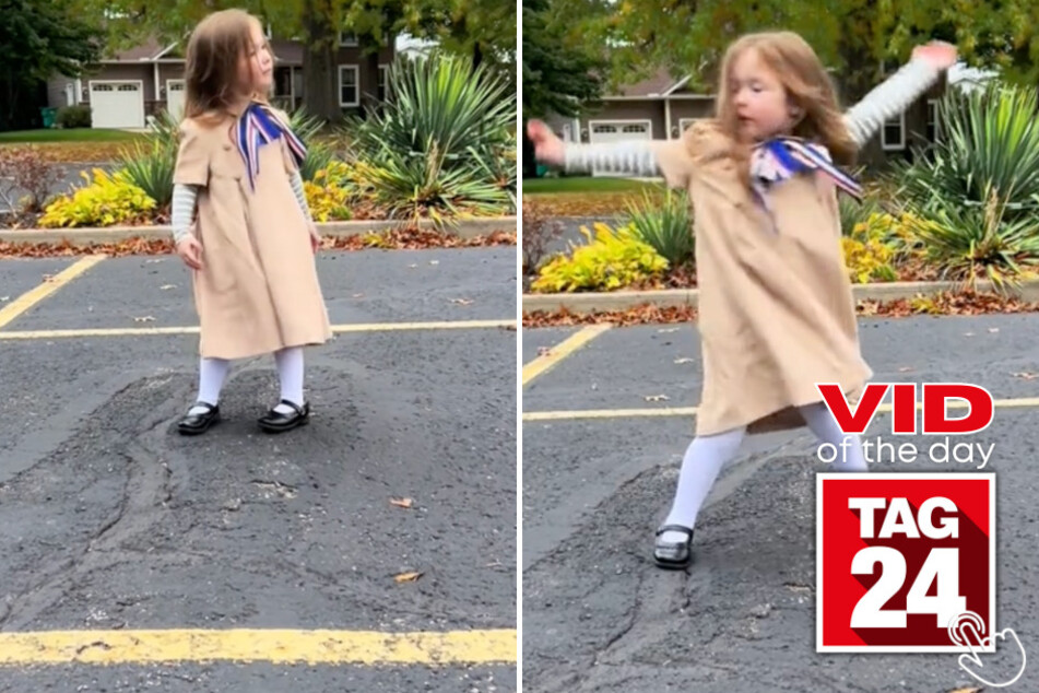 Today's Viral Video of the Day features a girl who looks, acts, and dances like M3GAN from the infamous Universal Studios movie.