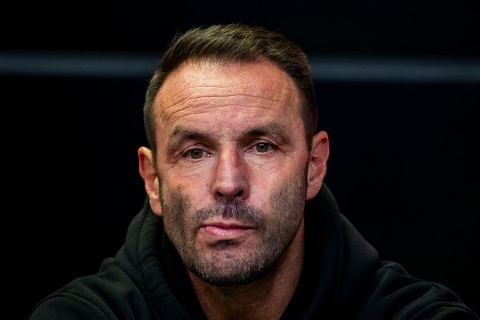 MSV-Trainer Dietmar Hirsch (53) wirkte nach dem Spiel ob des Ausgangs sichtlich zerknirscht.