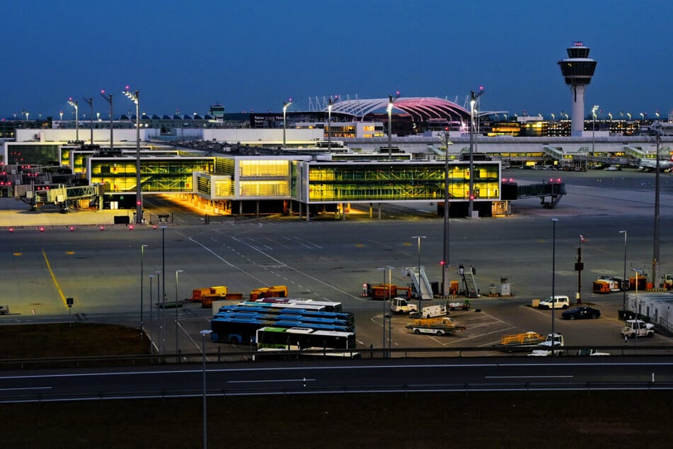 Rund 40 Minuten lang waren auf dem Münchner Flughafen keine Maschinen abgehoben.