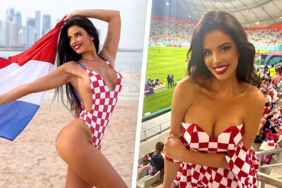 Kroatien-Fangirl Ivana pfeift auf zu viel Stoff bei der WM: "Sie machen ja auch Erinnerungsfotos"