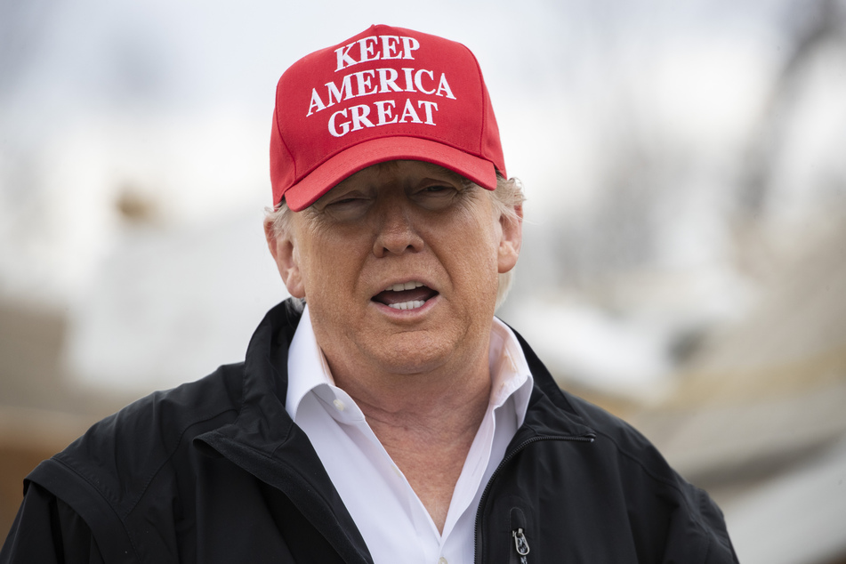 Donald Trump (73) mit neuer Cappy: "Amerika großartig halten". (Archivbild)