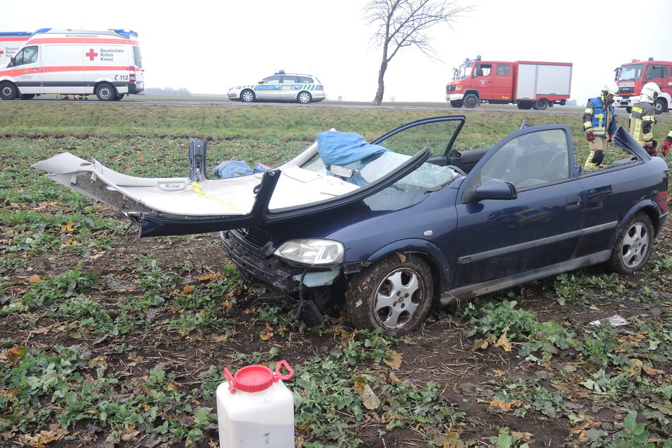 Bei einem Unfall am Donnerstag auf der L73 bei Borgesdorf wurde ein Mann verletzt.