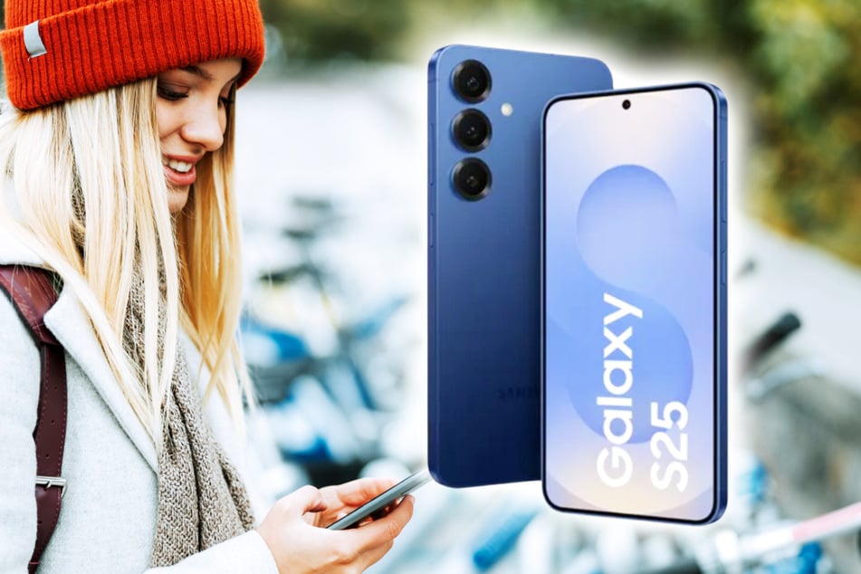 Samsung Galaxy S25 (128 GB) für unter 10 Euro Zuzahlung mit 100 GB Tarif