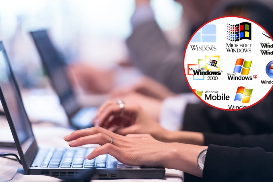 Entwicklung der Microsoft Windows Symbole.