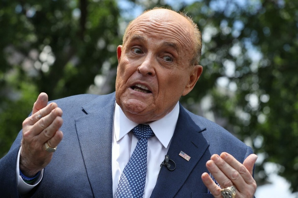 Former NYC mayor Rudy Giuliani said he was "assaulted" at a Staten Island ShopRite on Sunday.