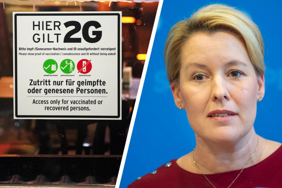 Lockdown für Impfunwillige: Giffey bringt bundesweite 2G-Regel ins Spiel