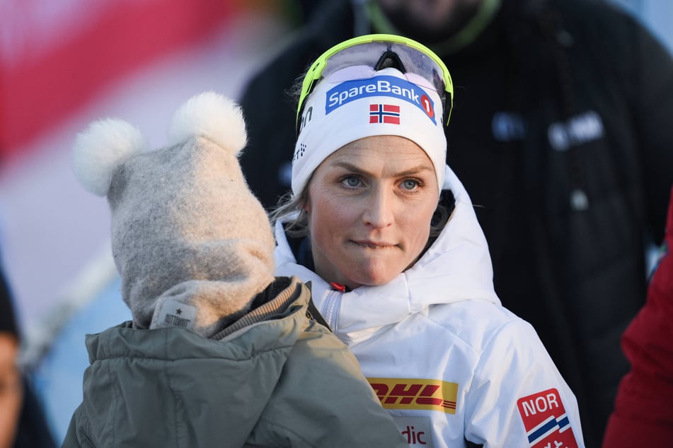 Das Bild von Therese Johaug (36) und ihrer Tochter ging um die Welt, was der Skilangläuferin allerdings gar nicht gefiel.