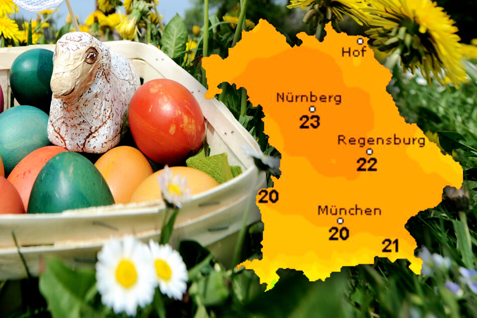 Eiersuche in der Sonne? So wird das Wetter in Bayern an Ostern