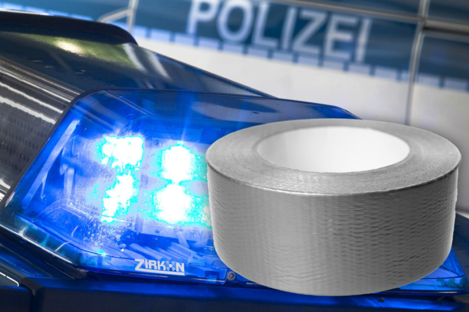 Nach dem bösen Scherz mit dem Panzertape hat die 15-Jährige Anzeige erstattet. (Bildmontage)
