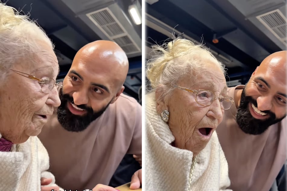 Oma Edith und TikTok-Pfleger Rashid Hamid (32) haben gemeinsam das Miniatur Wunderland in Hamburg besucht.