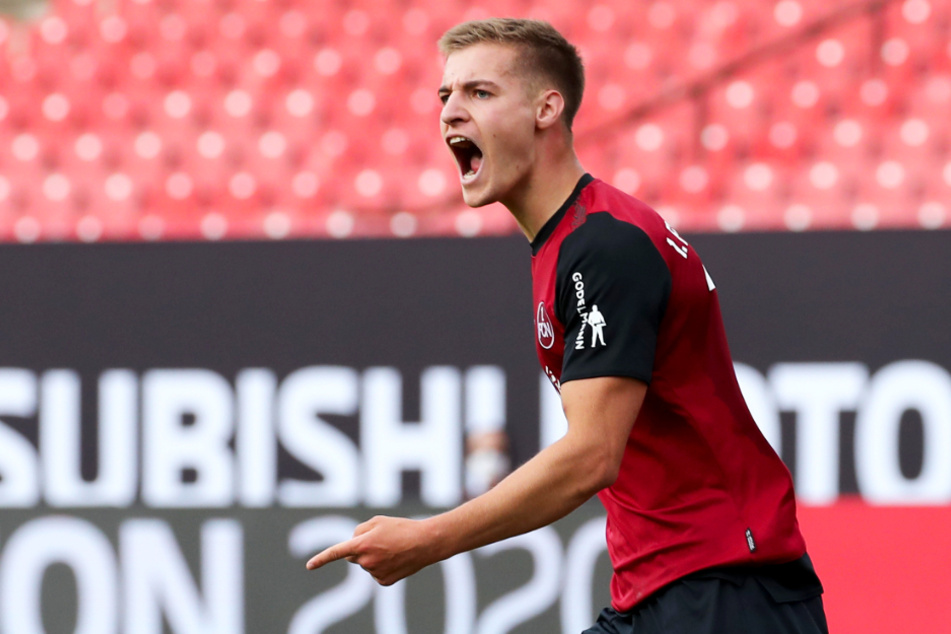 Fabian Nürnberger schnürte für den 1. FC Nürnberg einen Doppelpack. Es waren seine ersten beiden Treffer im Profifußball!