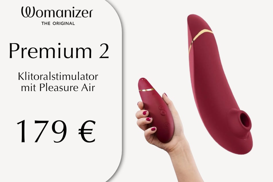 Der Womanizer Premium 2 ist perfekt für alle, die sich fallen lassen wollen.