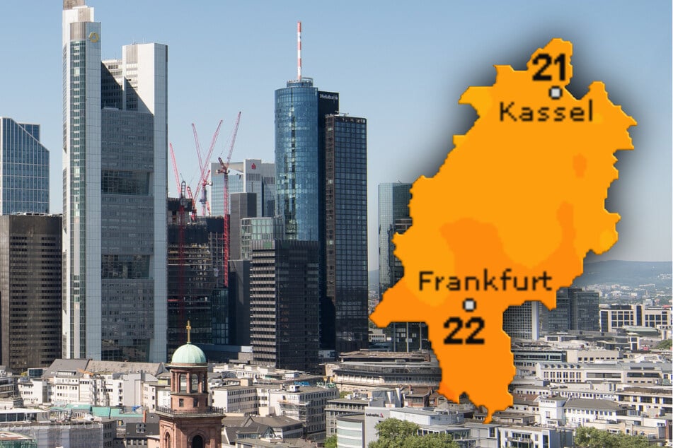 Das Wetter in Frankfurt und dem Rest von Hessen wird etwas besser ...