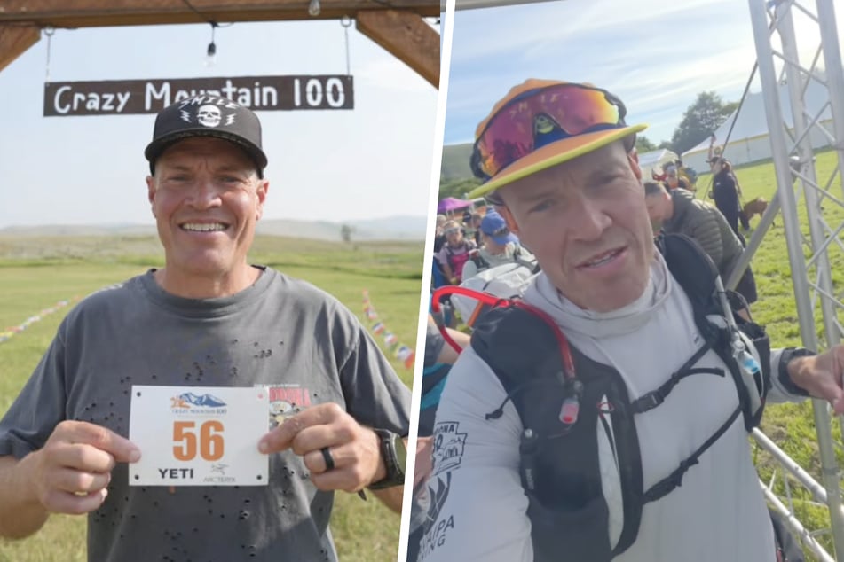 Für Andrew Glaze (48) ist ist das Format des Backyard-Ultras zwar Neuland, doch dafür ist er einer der erfahrensten und bekanntesten Läufer im Ultra-Sport. Seit 336 Wochen läuft er jede einzelne Woche 100 Meilen – das sind umgerechnet 160 Kilometer!