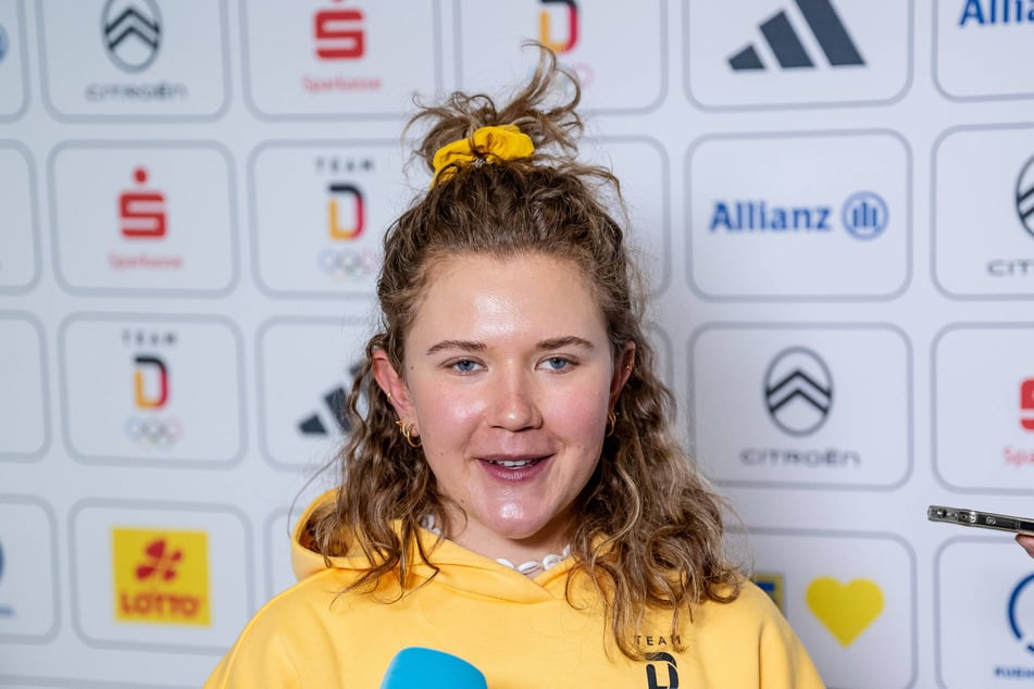 Grotian wurde am Montag für Olympia eingekleidet. Mit der Teilnahme geht für die gebürtige Garmisch-Partenkirchenerin ein Kindheitsraum in Erfüllung.