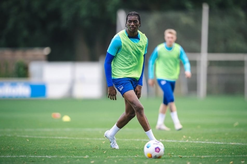 Hertha muss künftig auf Angreifer Kélian Nsona (23) verzichten.