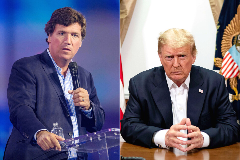 Donald Trump rants and raves to Tucker Carlson in first interview since arraignment