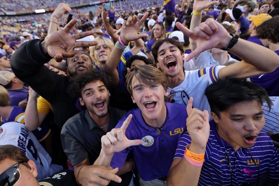 LSU football hit with hefty penalty after fans storm the field in huge upset