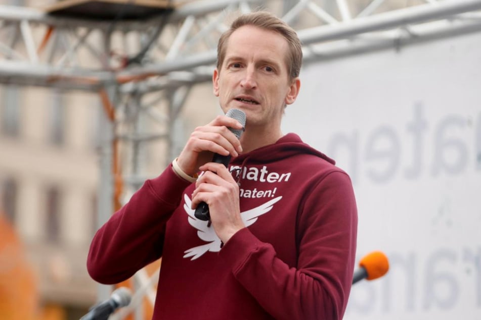 Ex-Querdenken-Kopf Marcus Fuchs musste eine Absage von Uwe Steimle hinnehmen.