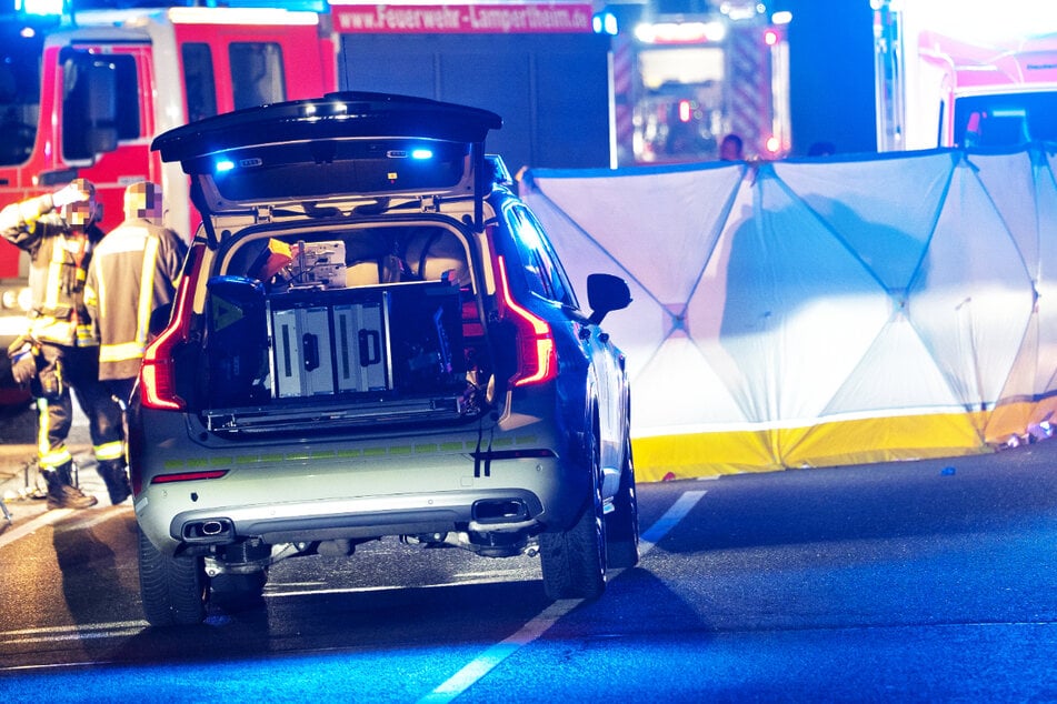 Schwerer Unfall auf der A3 bei Obertshausen: Ein Mann starb später in einer Klinik!