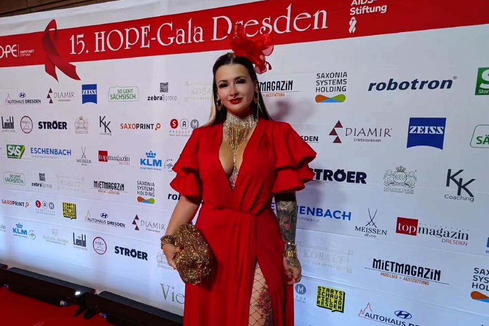 Die Dresdnerin hat sich mit ihrem sozialen Engagement einen Namen gemacht und ist inzwischen auch ein gern gesehener Gast bei gesellschaftlichen Events wie der Hope-Gala.