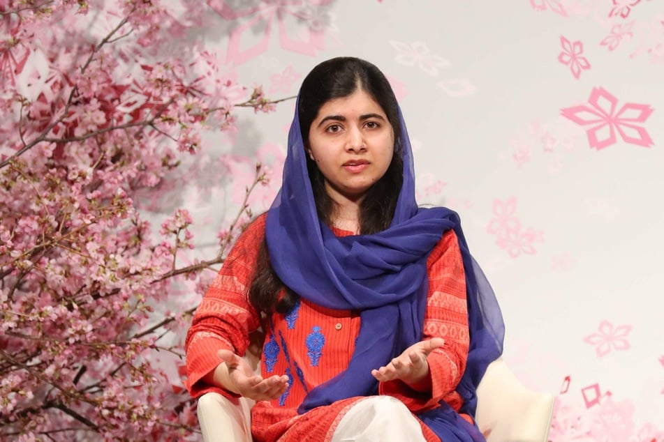 Pakistani Nobel Laureate Malala Yousafzai at the 2019 World Assembly for Women in Tokyo, Japan.