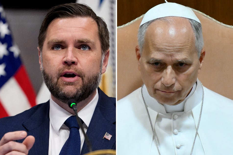 Vice President JD Vance (l.) gave Pope Leo some surprising praise after the pontiff issued a warning about the dangers of AI.