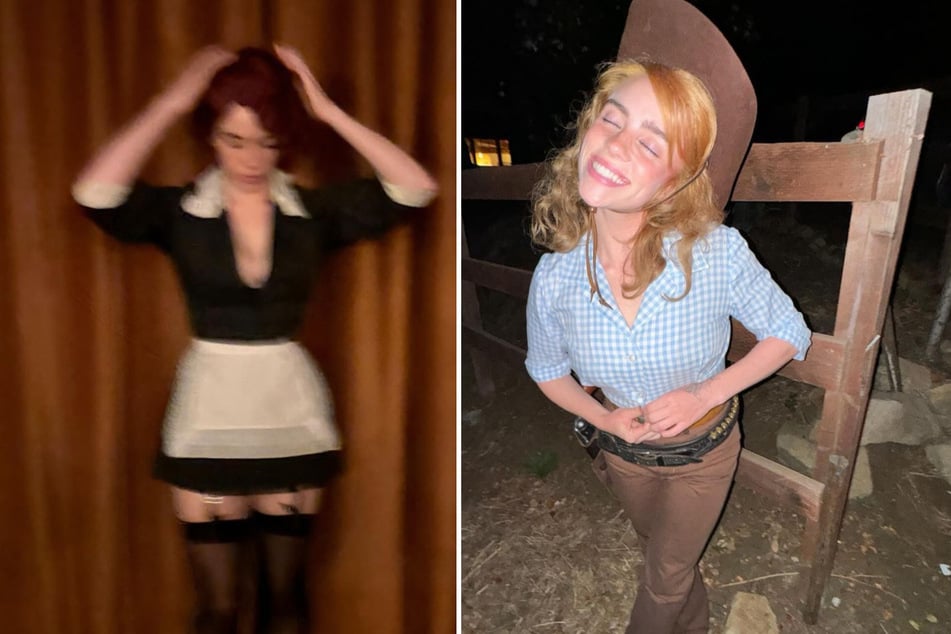 Billie Eilish revealed a secret alternate costume for Halloweekend in her latest Instagram post.