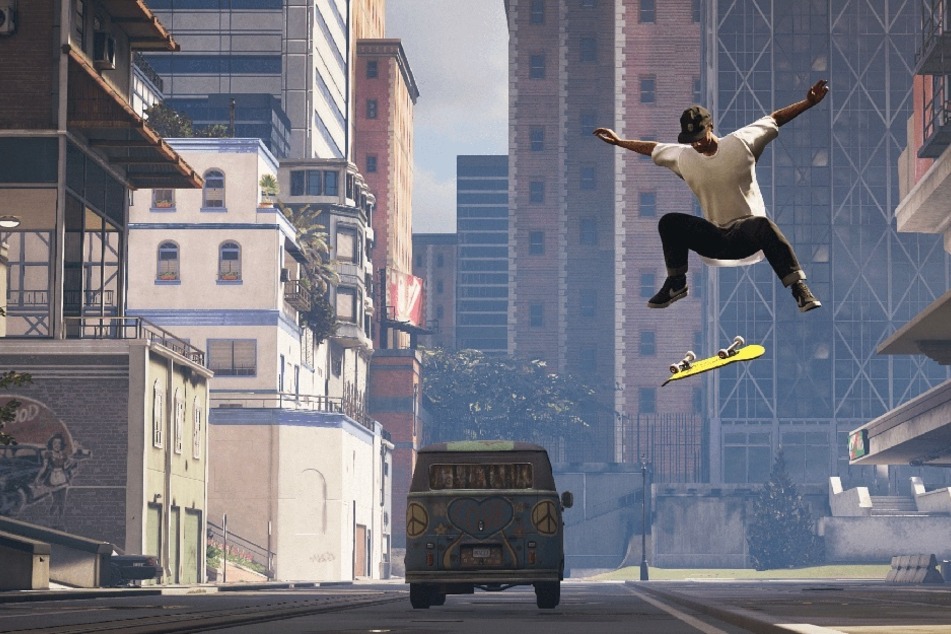 Von der Halfpipe in den Hangar, vom Schulhof auf die Straße: Die komplette Kulisse wird zum Skaterpark.