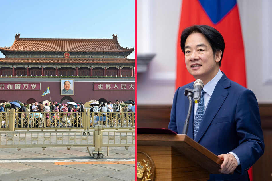 Taiwan's new president has commemorated Tiananmen Square amid increasing tensions with Beijing.