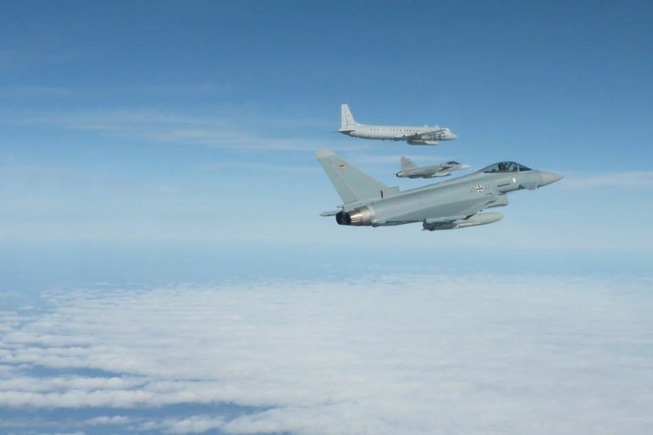 Schon wieder: Eurofighter fangen russische Maschine über der Ostsee ab